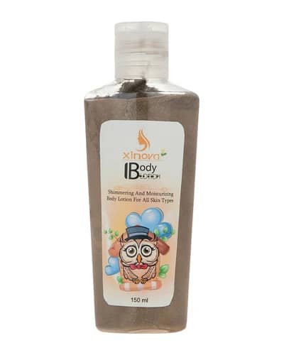 لوسیون براق کننده بدن طرح جغد ژینووا 150ml