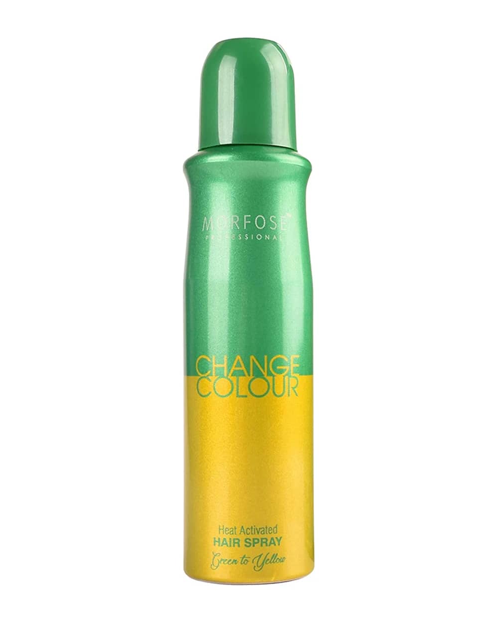 اسپری حرارتی رنگ مو سبز و زرد مورفوس 150ml