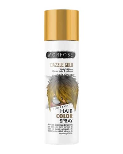 اسپری رنگ مو طلایی Dazzle Gold مورفوس 150ml