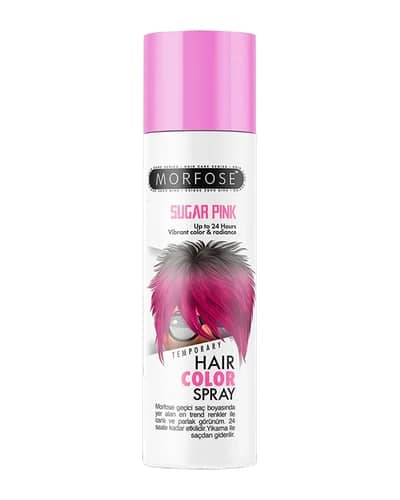 اسپری رنگ مو صورتی Sugar Pink مورفوس 150ml
