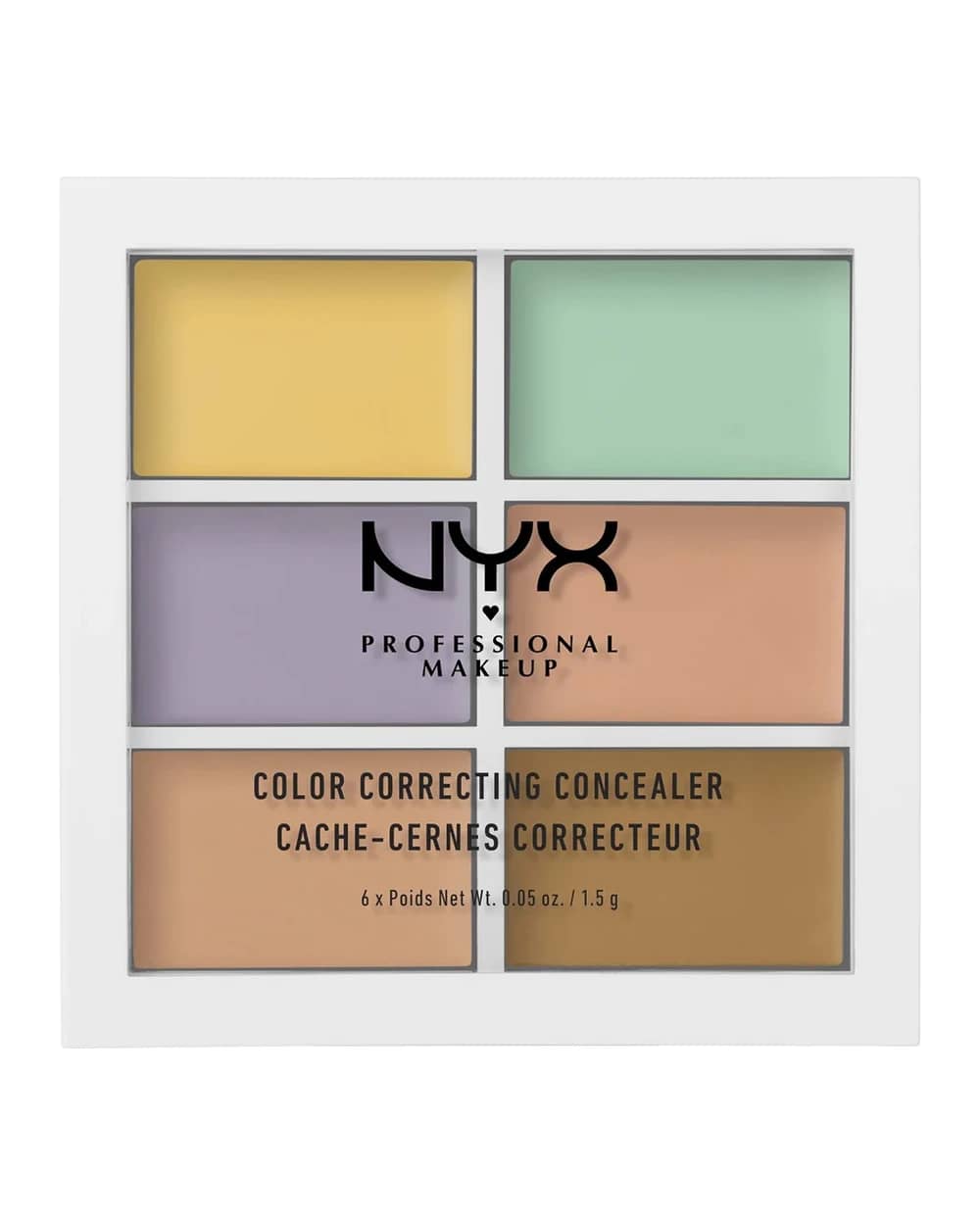 NYX Professional Makeup 3C palette - correttore colorato