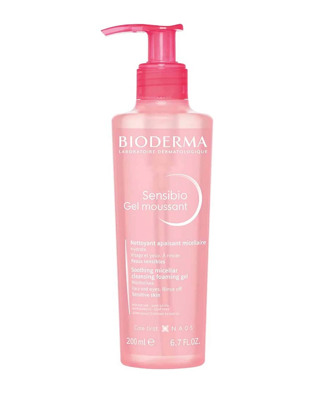 Bioderma Sensibio Gel moussant, gel micellare detergente e lenitivo.Pelle sensibile