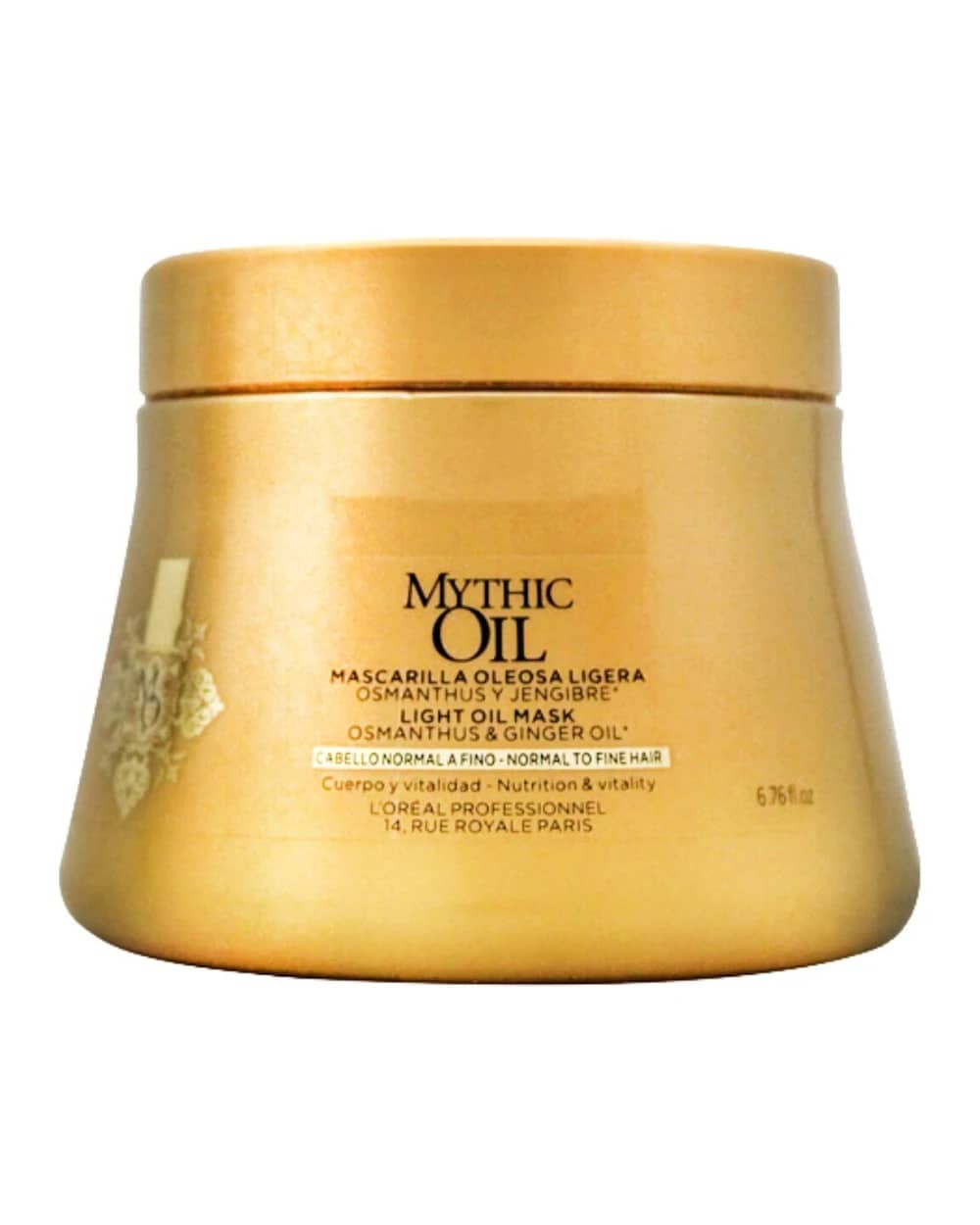 ماسک مو مغذی موهای نرمال Mythic oil لورال 200ml