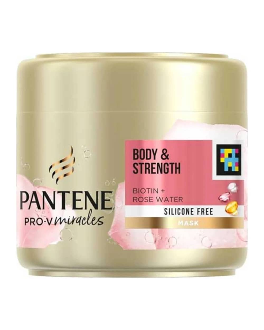 ماسک مو تقویت کننده پنتن حاوی بیوتین و رز 300ml