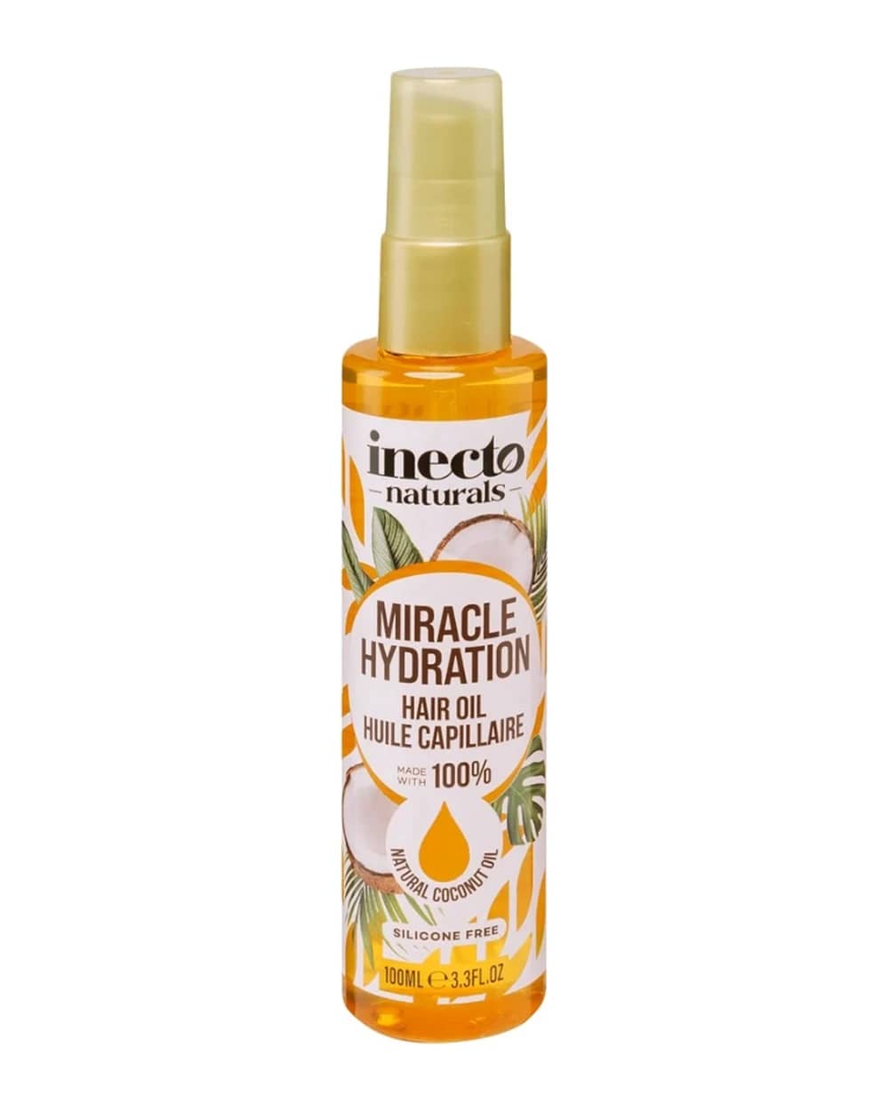 روغن مو نارگیل آبرسان Miracle اینکتو 100ml
