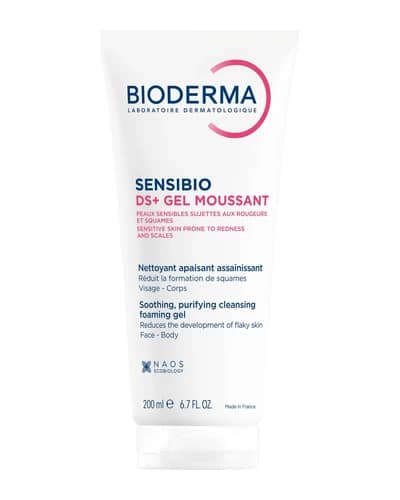 Bioderma Sensibio DS+ Gel nettoyant Gel detergente purificante lenitivo. Dermatite seborroica. Pelle sensibile