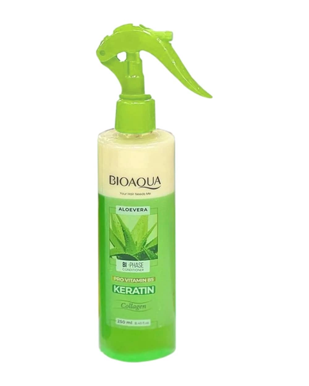اسپری مو دو فاز بایوآکوا حاوی آلوئه ورا 250ml