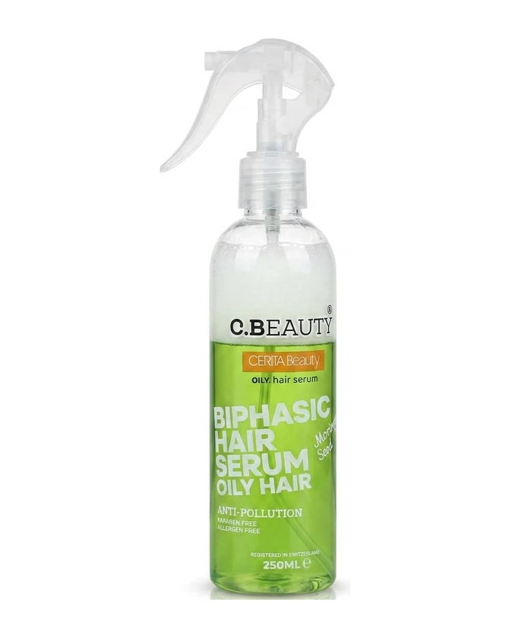 اسپری دوفاز حالت دهنده موهای چرب سریتا 230ml