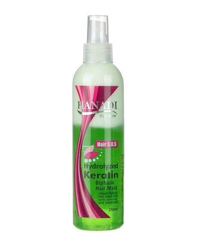 اسپری دو فاز تقویت کننده سبز کراتین هانادی 200ml