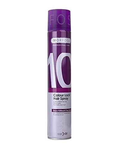 اسپری تثبیت کننده رنگ مو 10 Colour Lock مورفوس 400ml