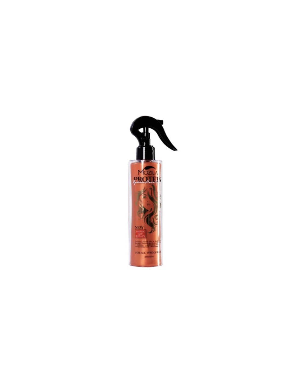 اسپری دو فاز محافظ حرارت حاوی روغن های گیاهی موزیلا 200ml