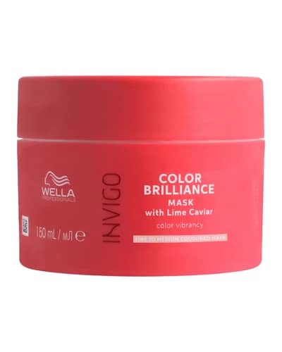 Maschera Colori Vivaci Brilliance per Capelli Fini Wella Professionals Invigo 150 ml