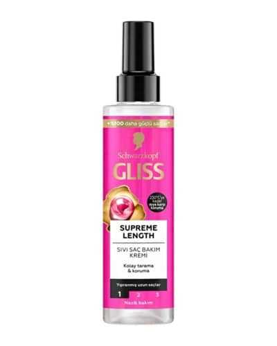 اسپری دو فاز گلیس مو بلند Supreme Length