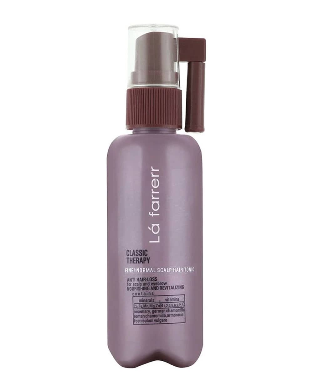 تونیک ضد ریزش موهای معمولی و نازک لافارر 60ml