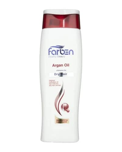 شامپو روزانه موهای خشک عصاره روغن آرگان فاربن 250ml