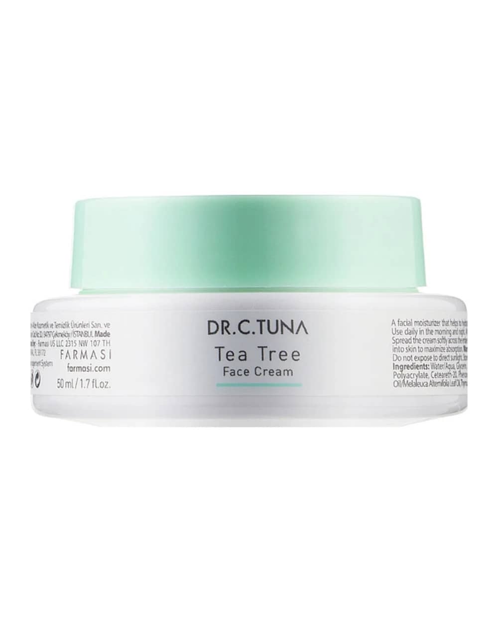 کرم کاسه ای آبرسان Tea Tree دکتر سی تونا فارماسی 50ml
