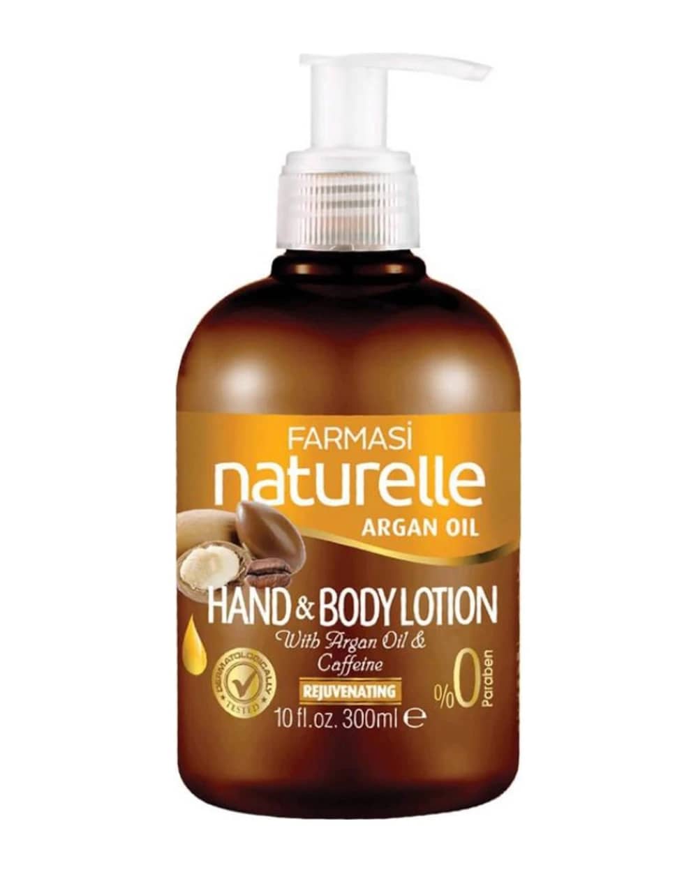 لوسیون دست و بدن روغن آرگان و قهوه فارماسی 300ml