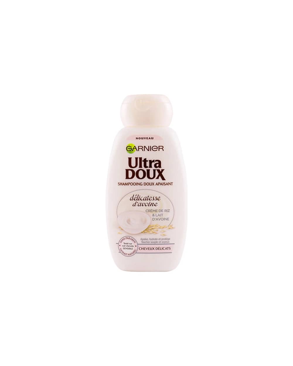 شامپو آبرسان مو سبوس برنج و جوانه جو اولترادو گارنیه 250ml