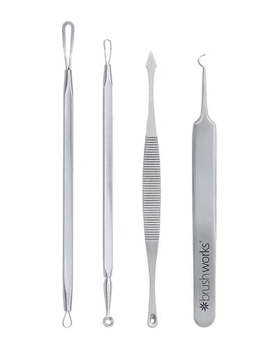 brushworks Set per la Rimozione di Punti Neri e Imperfezioni