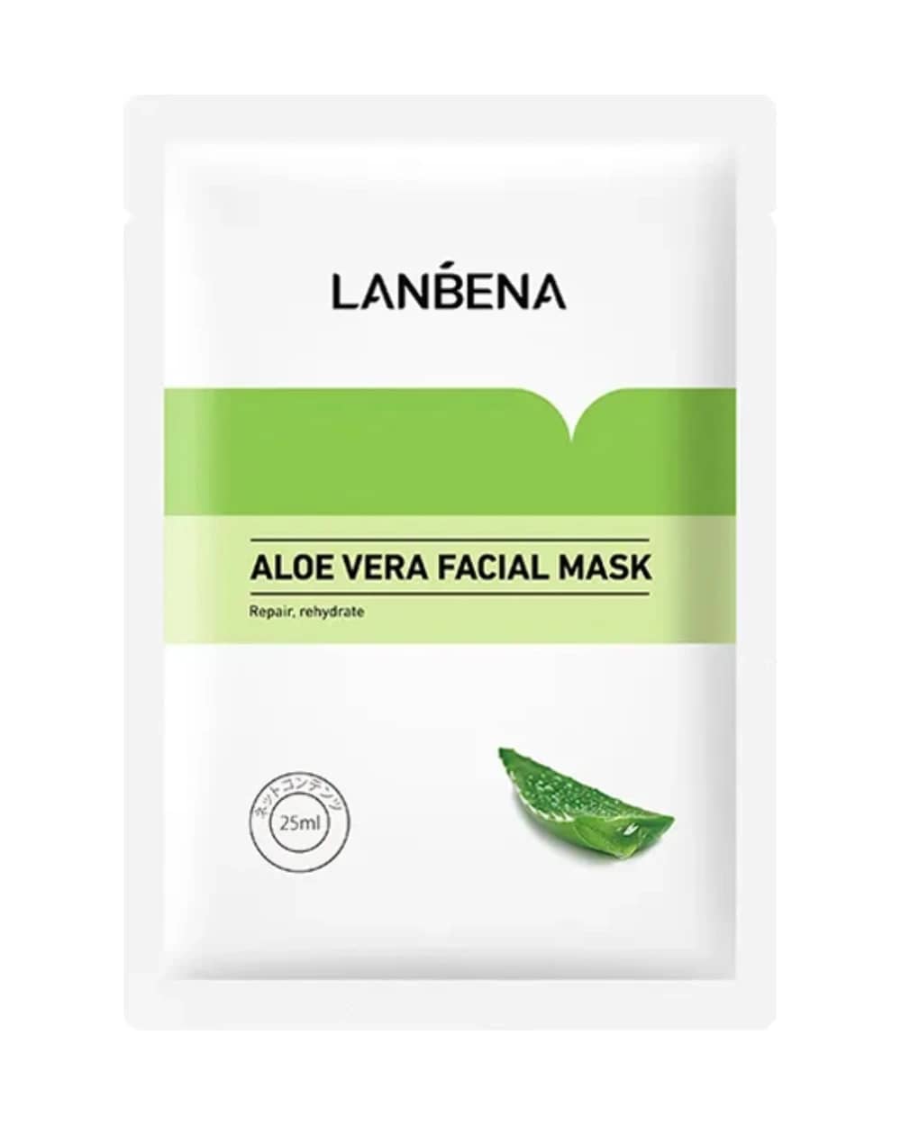 ماسک نقابی عصاره آلوئه ورا لانبنا 25ml