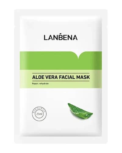 ماسک نقابی عصاره آلوئه ورا لانبنا 25ml