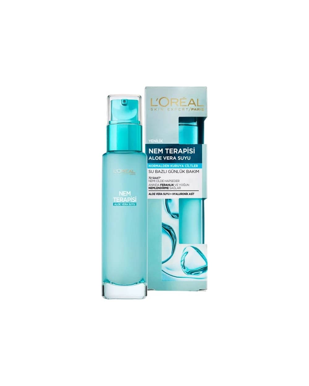 آبرسان پوست نرمال تا خشک هیدرا جنیوس لورال 70ml