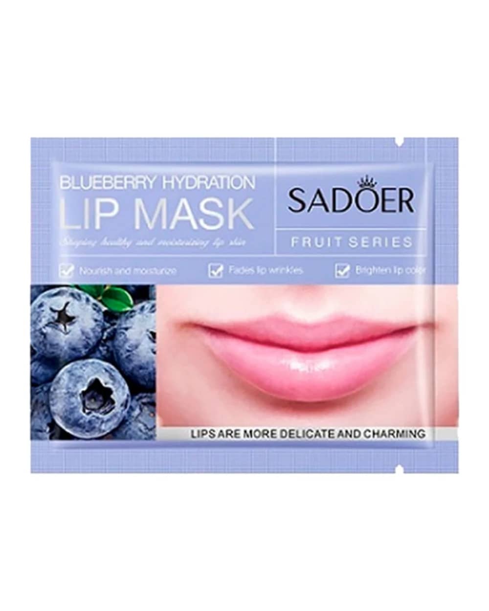 ماسک لب عصاره بلوبری سادور 8gr