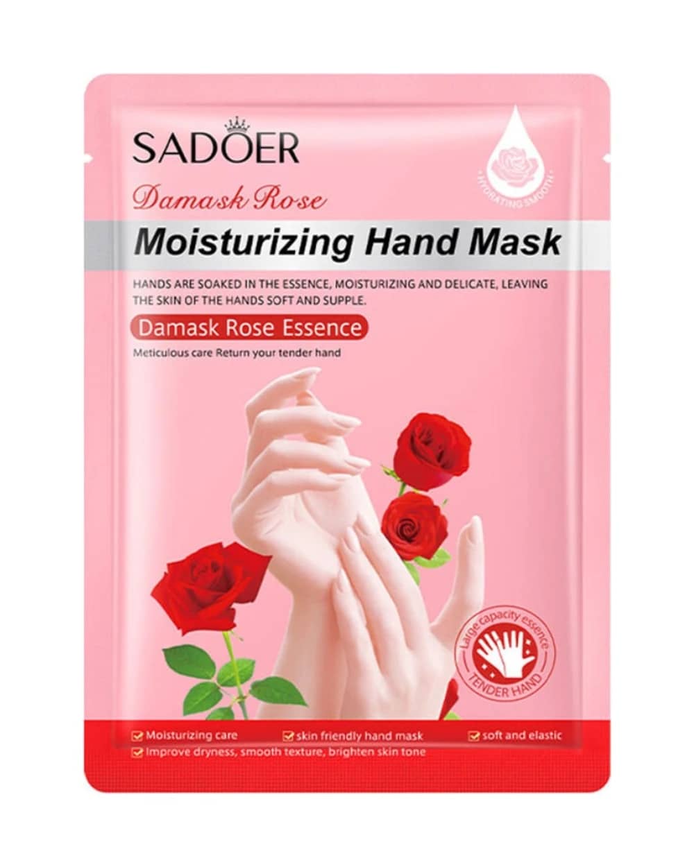 ماسک دست عصاره گل رز سادور 35gr