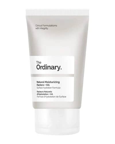 کرم آبرسان اوردینری با فاکتورهای طبیعی و هیالورونیک اسید 30ml