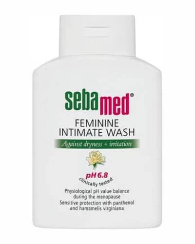 ژل بهداشتی بانوان سبامد مدل Against dryness+irritation حجم 200 میلی لیتر