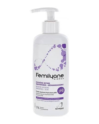 ژل بهداشتی بانوان بایورگا سری Femilyane مدل Emulsie pH8 حجم 200 میلی لیتر
