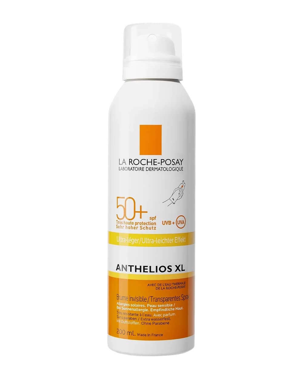 La Roche-Posay Anthelios Ultra-Light Spray Protezione Solare SPF 50+ 200 ml