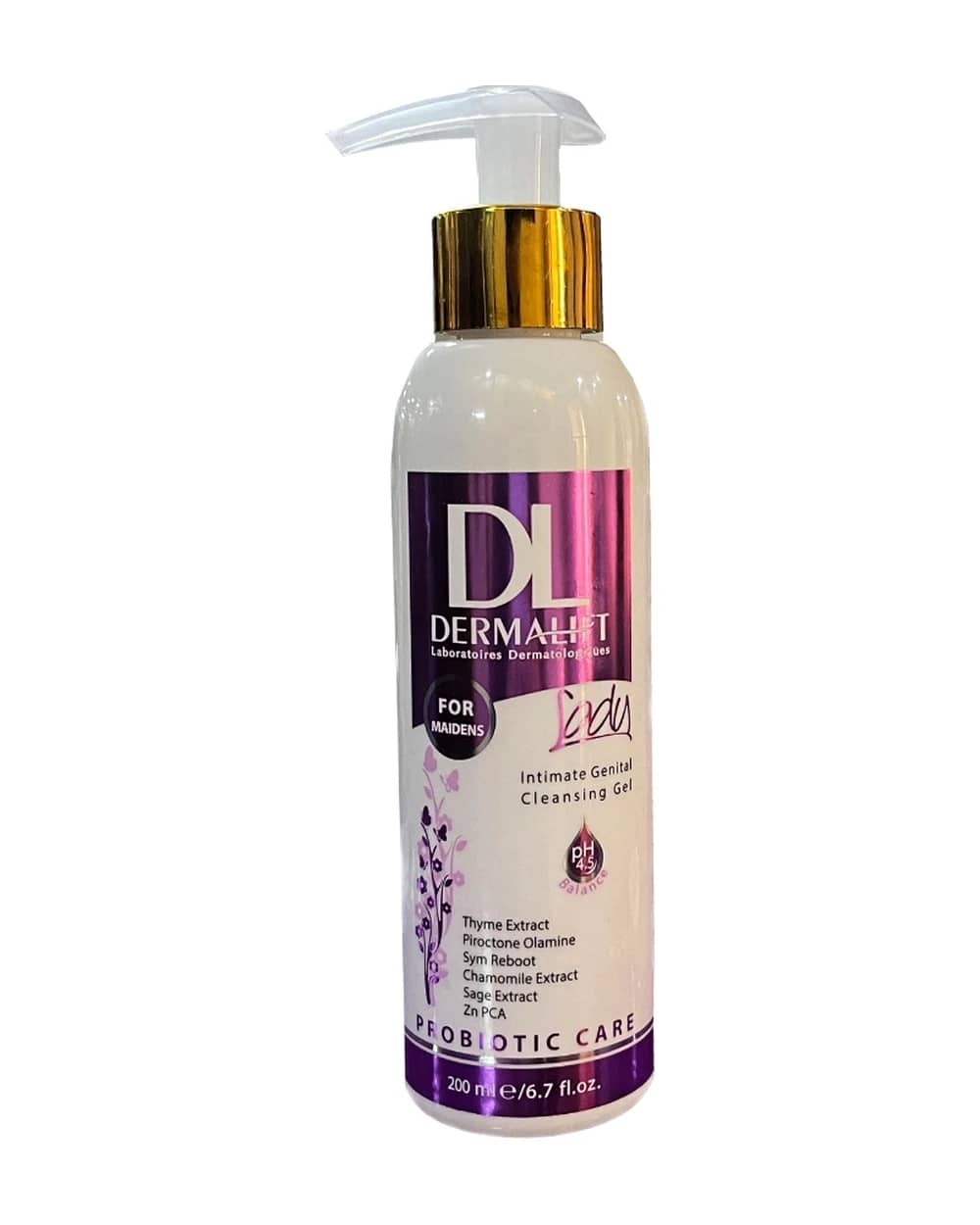 ژل بهداشتی دوشیزگان درمالیفت 200ml