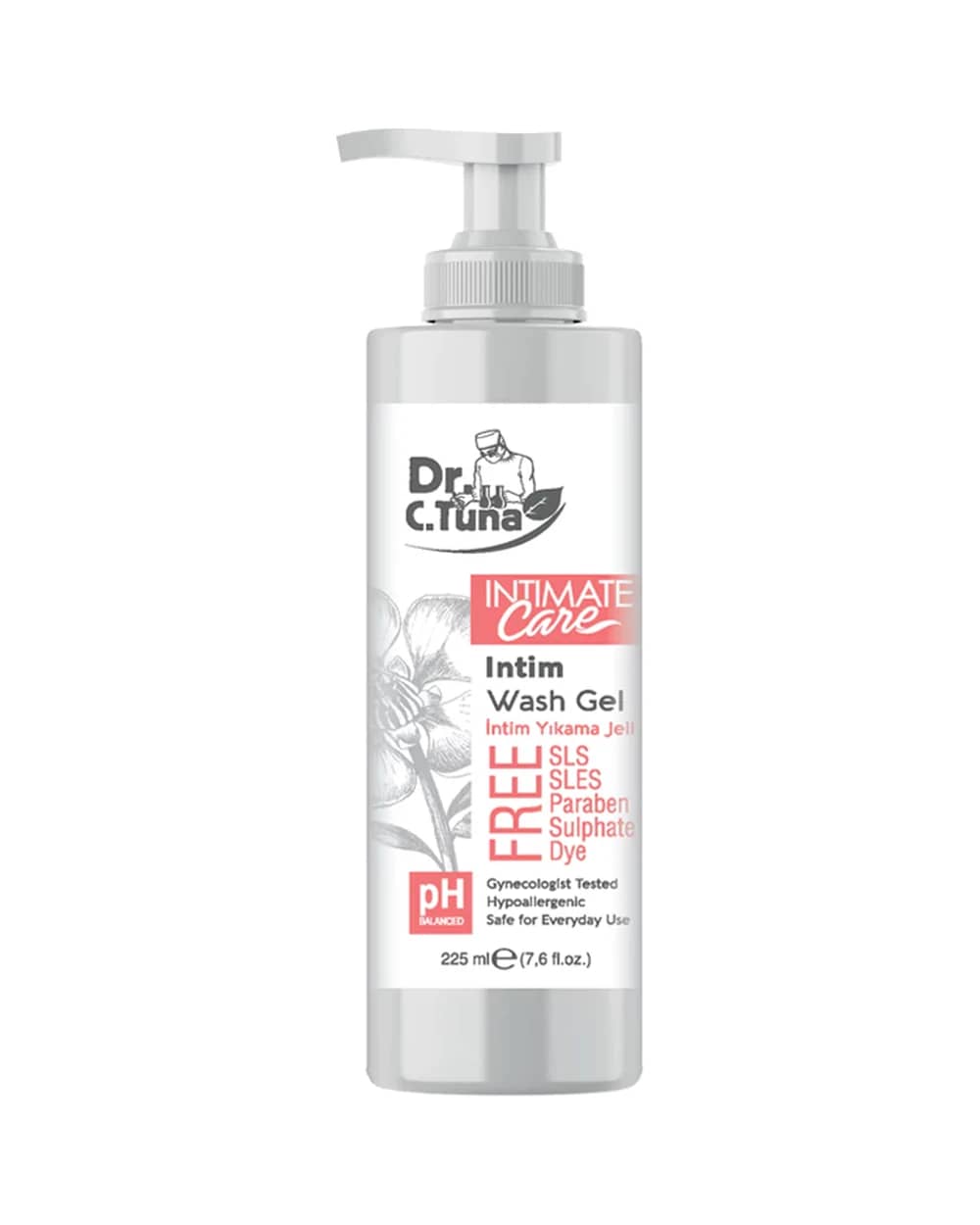 ژل بهداشتی بانوان Intimate Care دکتر سی تونا فارماسی 225ml