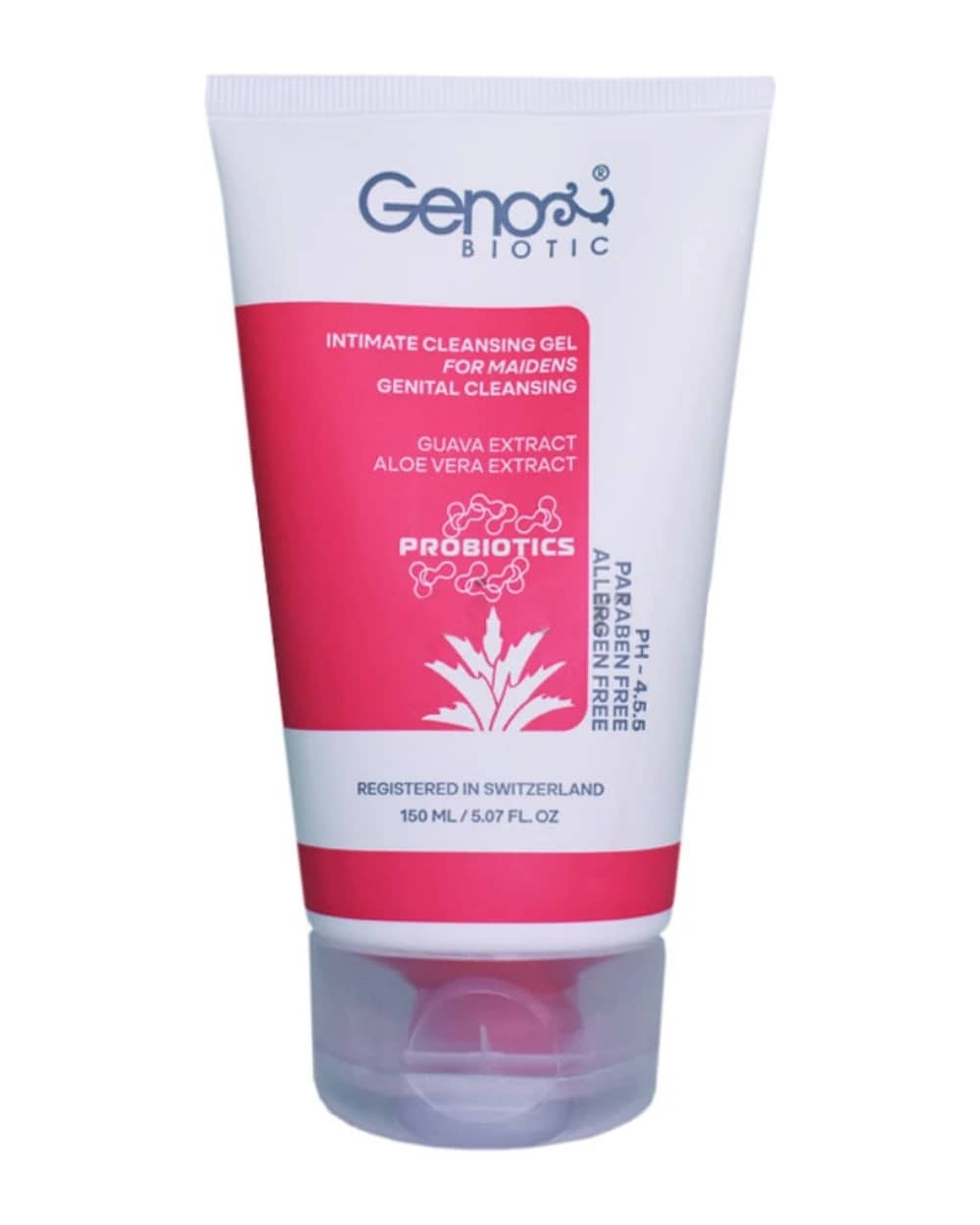 ژل بهداشتی دوشیزگان ژنوبایوتیک 150ml