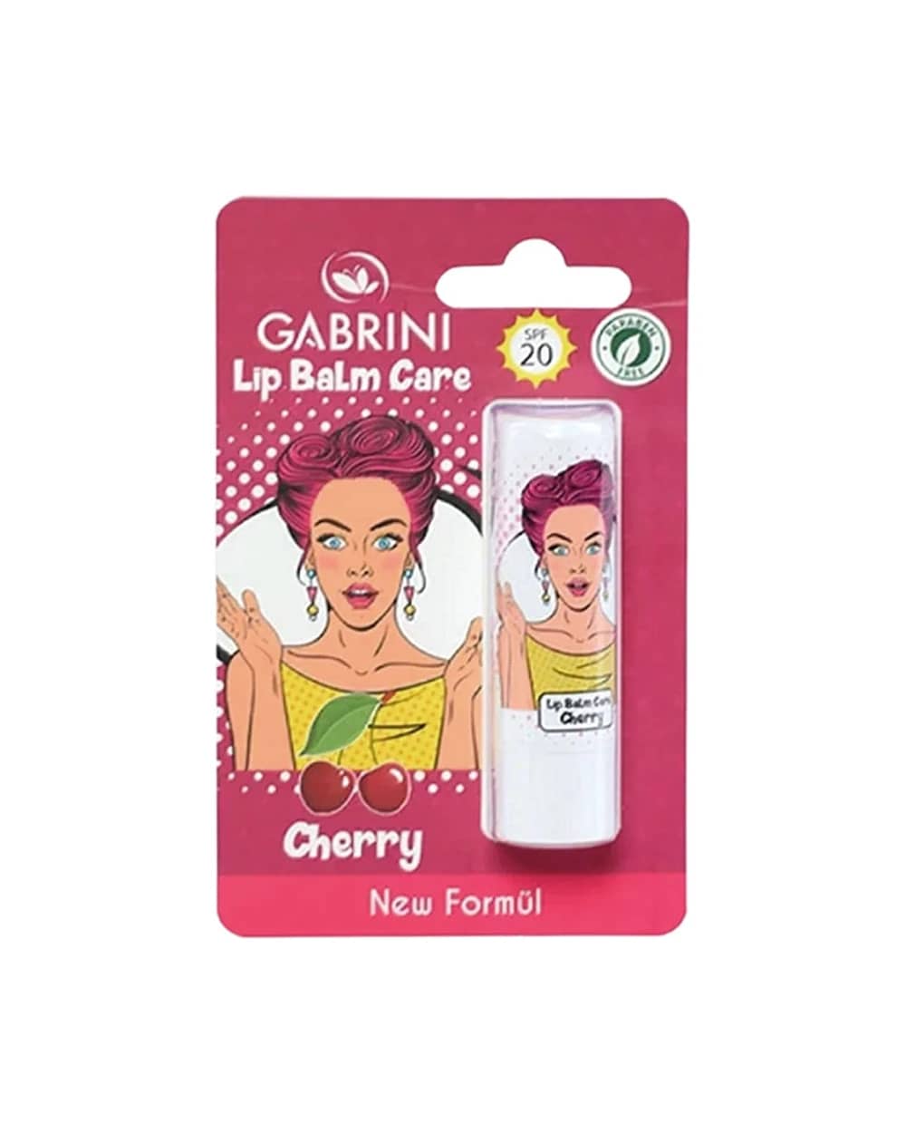 بالم لب گیلاس SPF20 گابرینی