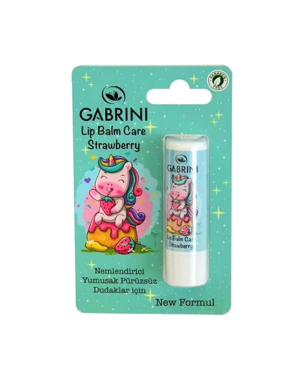 بالم لب طرح یونیکورن عصاره توت فرنگی گابرینی 5gr