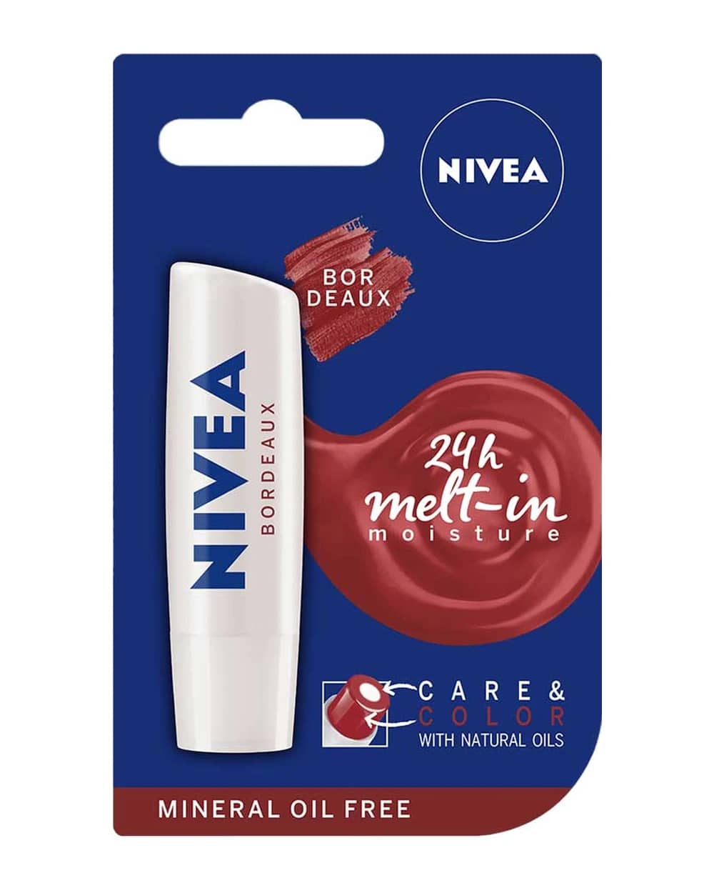 بالم لب رنگی 24 ساعته Care & Color نیوا 5.5ml