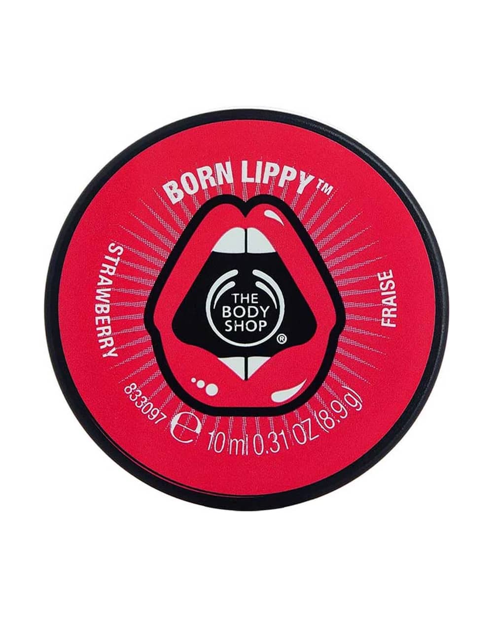 بالم لب عصاره توت فرنگی Born Lippy بادی شاپ 10ml