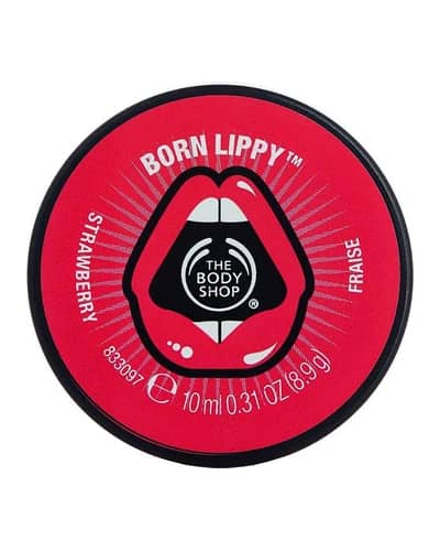 بالم لب عصاره توت فرنگی Born Lippy بادی شاپ 10ml
