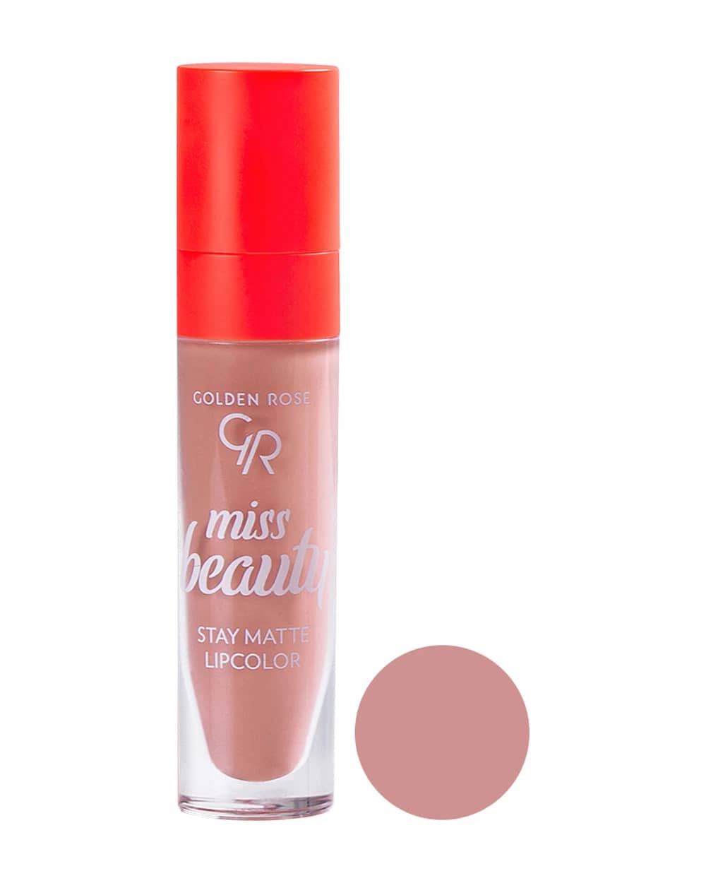 رژ لب مایع مات میس بیوتی Stay Matte گلدن رز 5.5ml