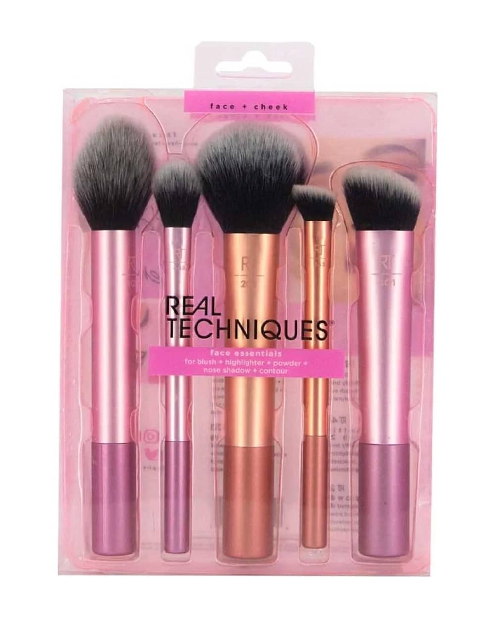 ست براش ریل تکنیک 5 عددی Face Essentials