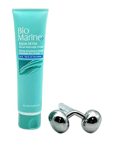 کیت ماساژ صورت و گردن بایومارین Aqua Detox