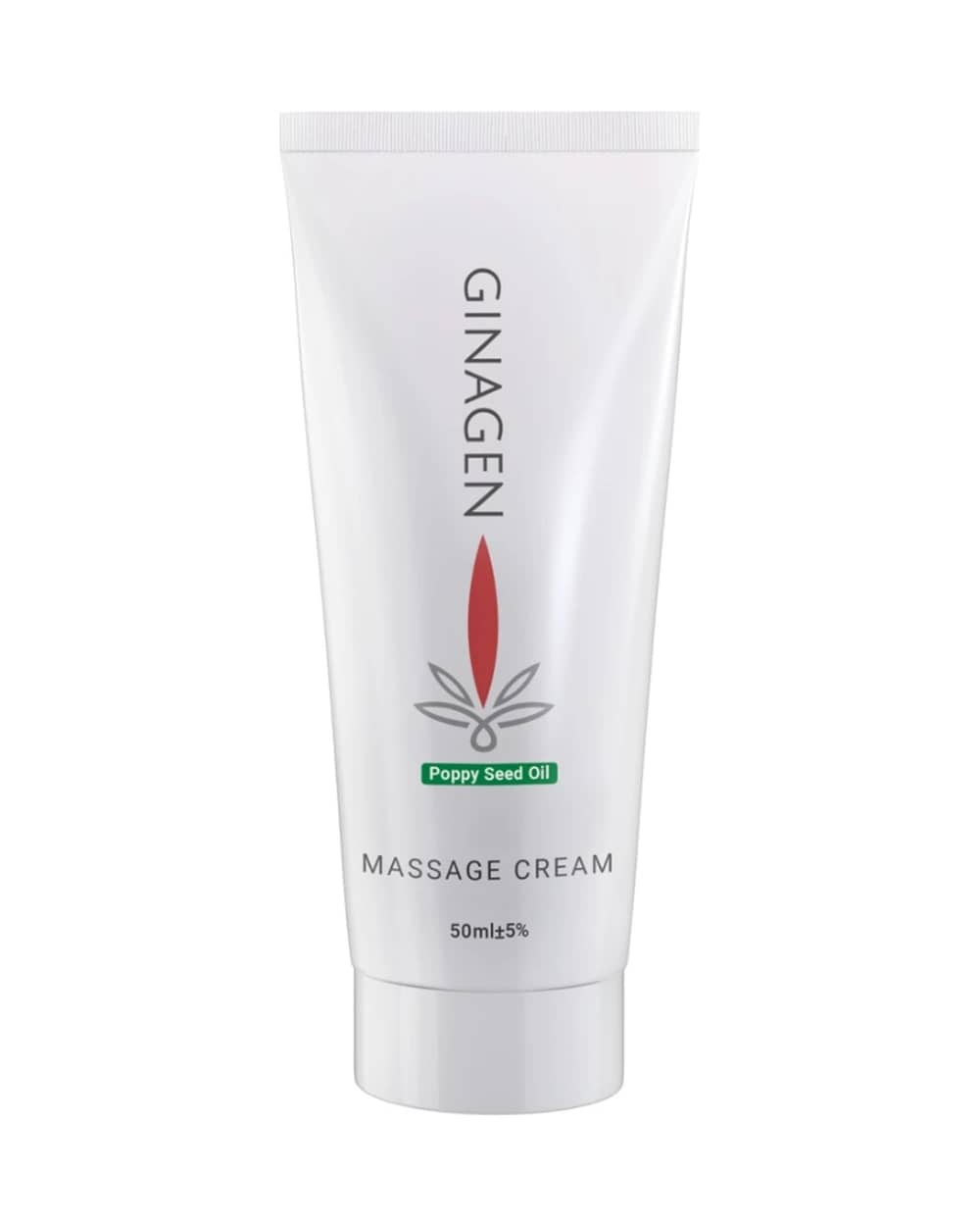 کرم ماساژ ژیناژن حاوی روغن دانه خشخاش 50ml