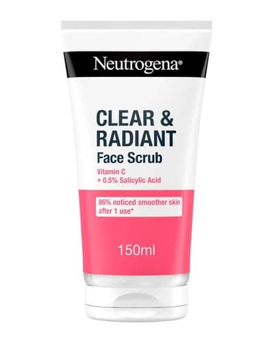 Neutrogena Clear and Radiant scrub viso 150 ml