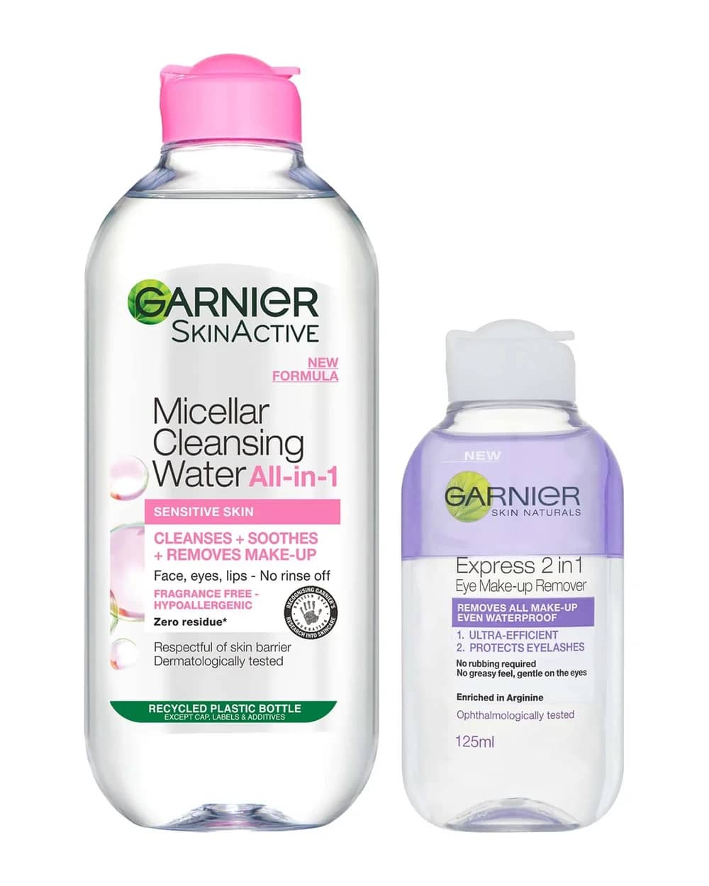 Garnier Micellar Water and Makeup Remover for Sensitive Skin Kit Exclusive