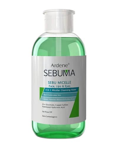 میسلار واتر پوست چرب و مختلط Sebu Micelle آردن سبوما 500ml