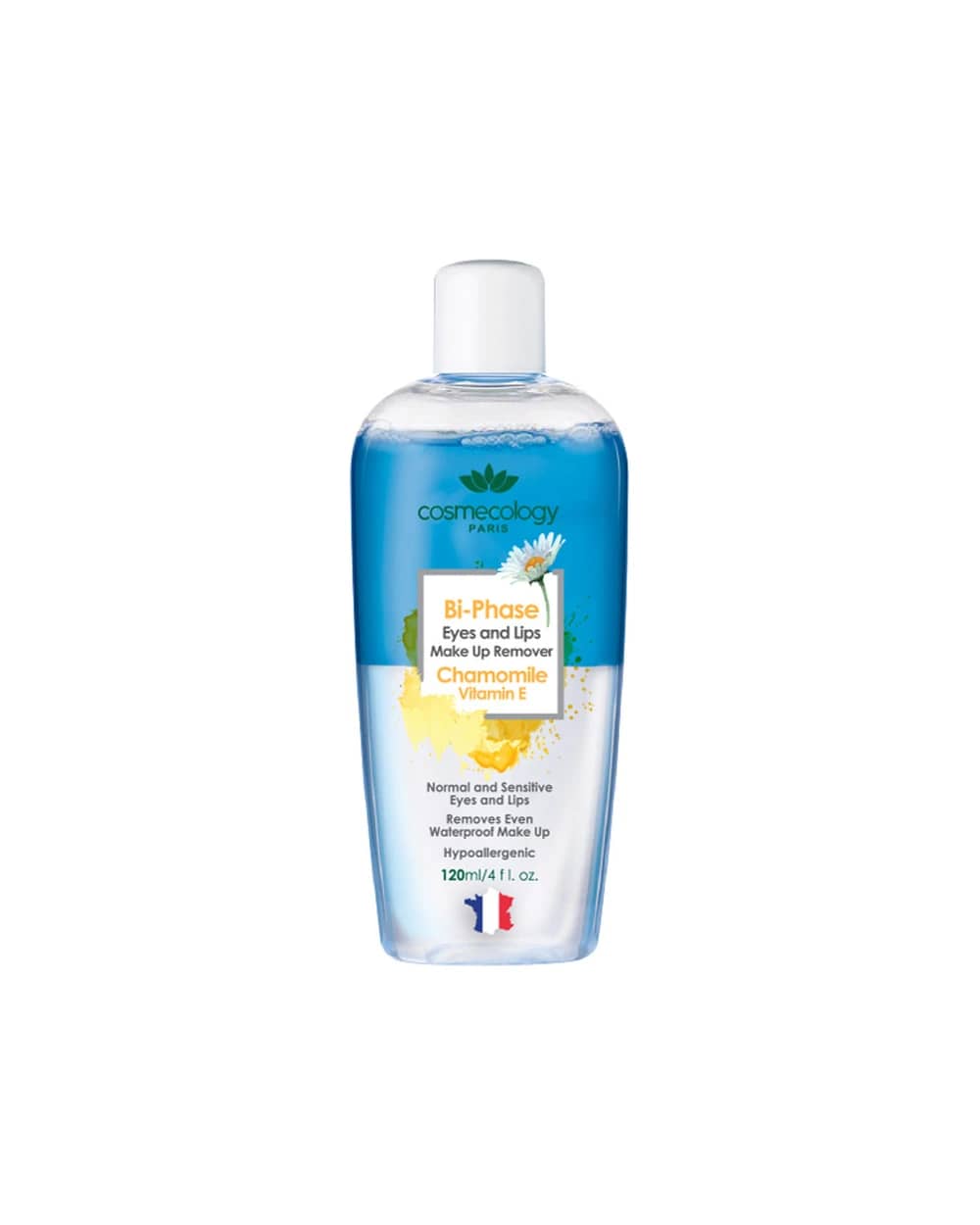 محلول دو فاز پاک کننده آرایش چشم و لب کاسمکولوژی 120ml