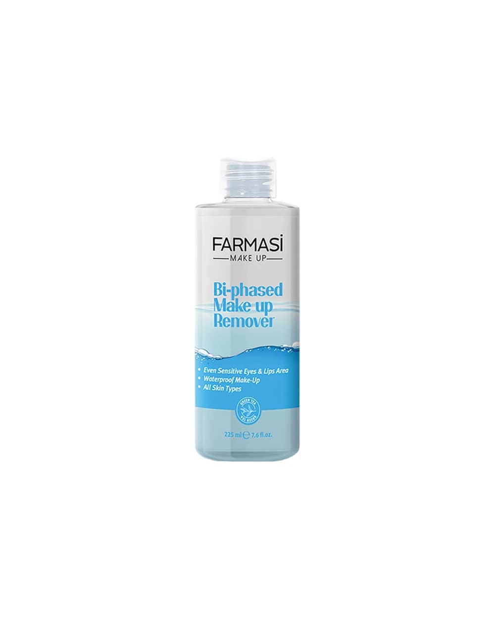 میسلار واتر دو فاز پاک کننده آرایش ضد آب فارماسی 225ml