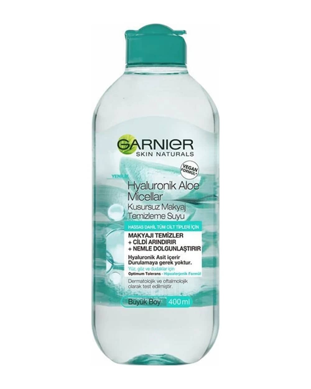 میسلار واتر حاوی هیالورونیک اسید و آلوئه ورا گارنیه 400ml